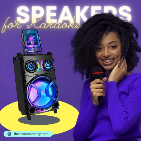 GEBER Portable PA System Bluetooth Speaker Karaoke Machine